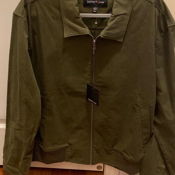 Brand new men's XXL sleek jacket by DSTRCT&row - Picture 2 of 7